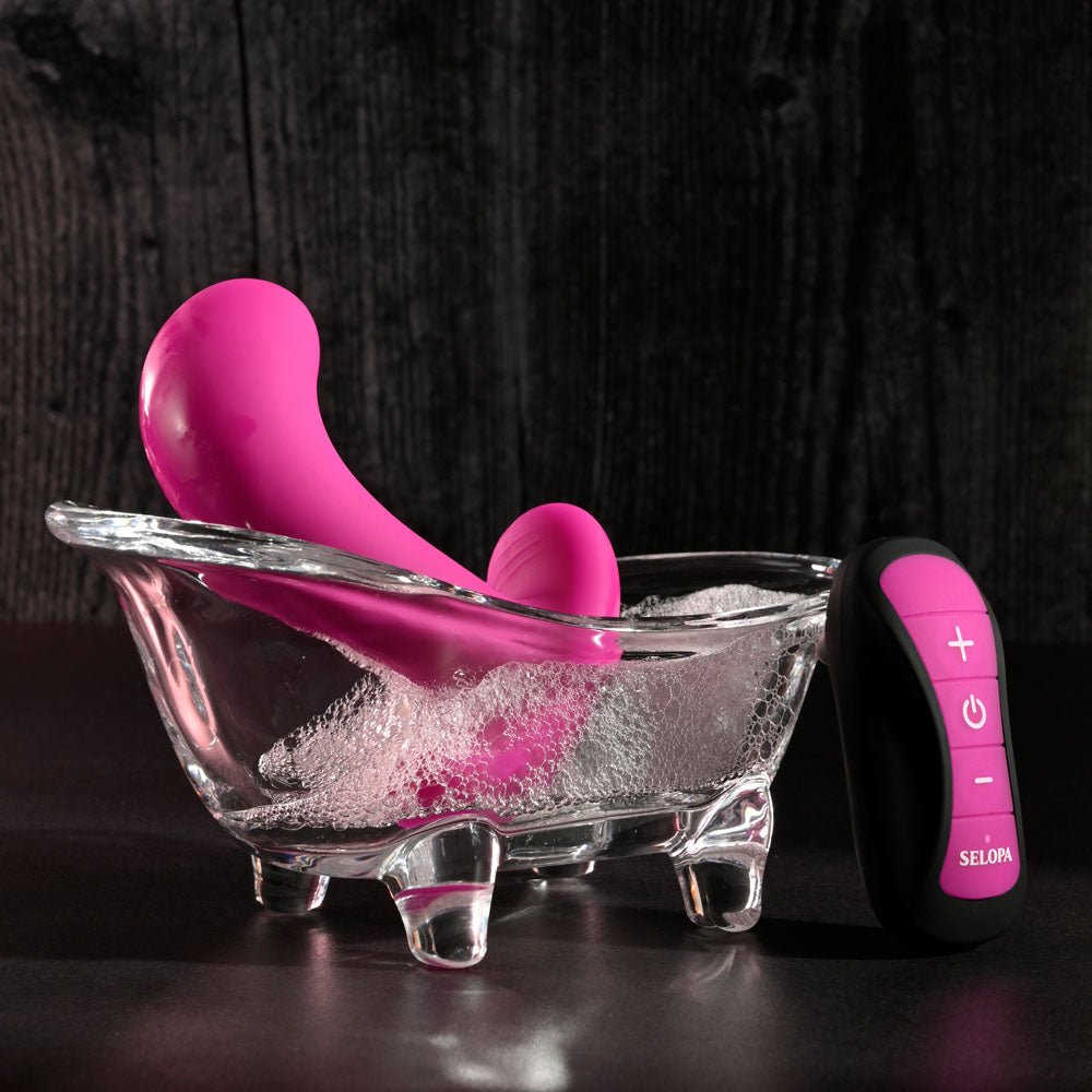 Selopa Hooking Up - Vibrator With Wireless Remote - Pink