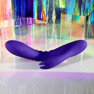 Selopa Poseable Bunny Rabbit Vibrator - Purple