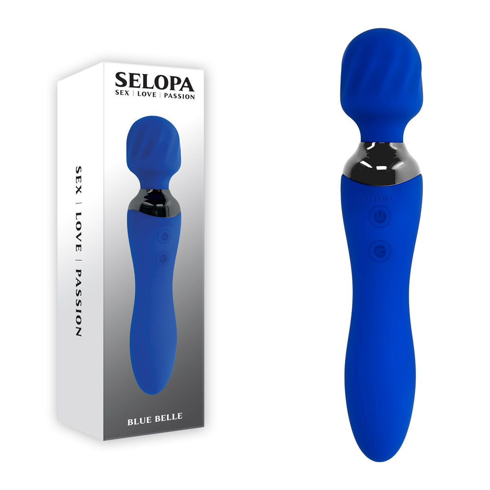 Selopa Blue Belle - Double-Ended G-Spot Wand Vibrator