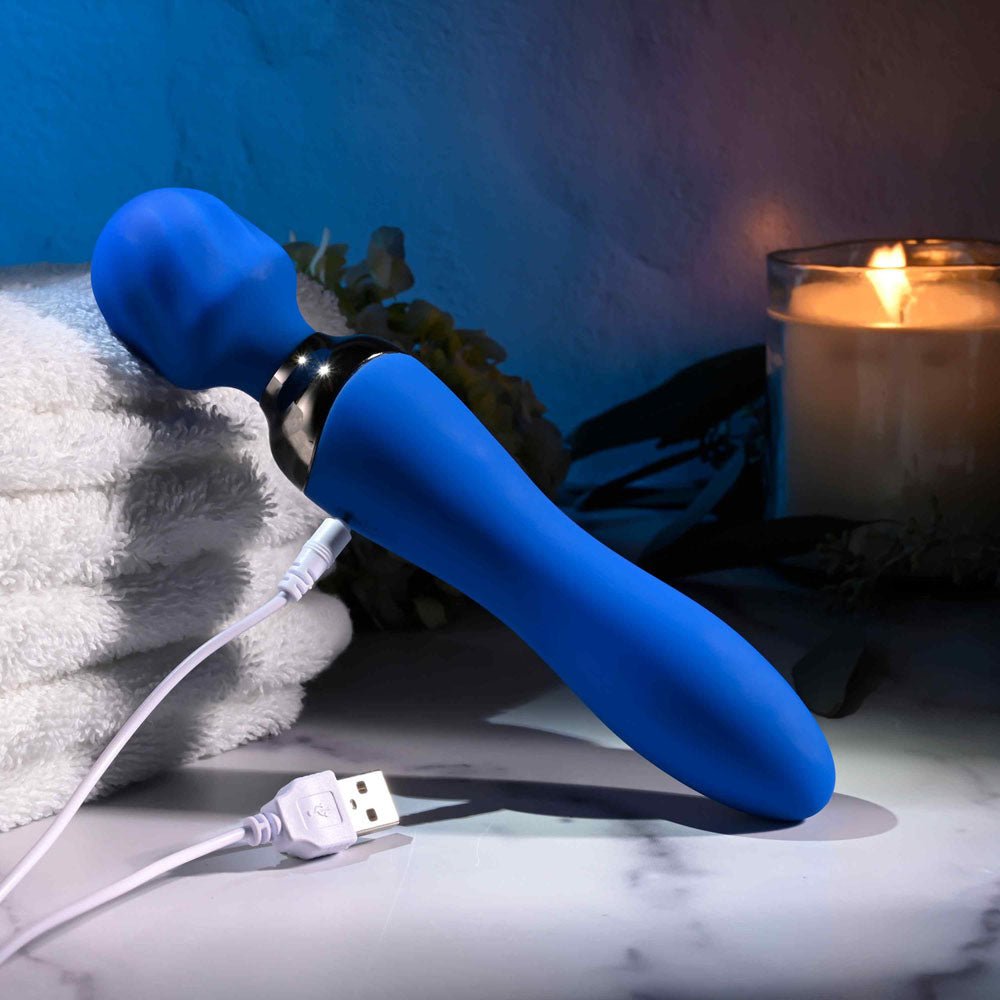 Selopa Blue Belle - Double-Ended G-Spot Wand Vibrator