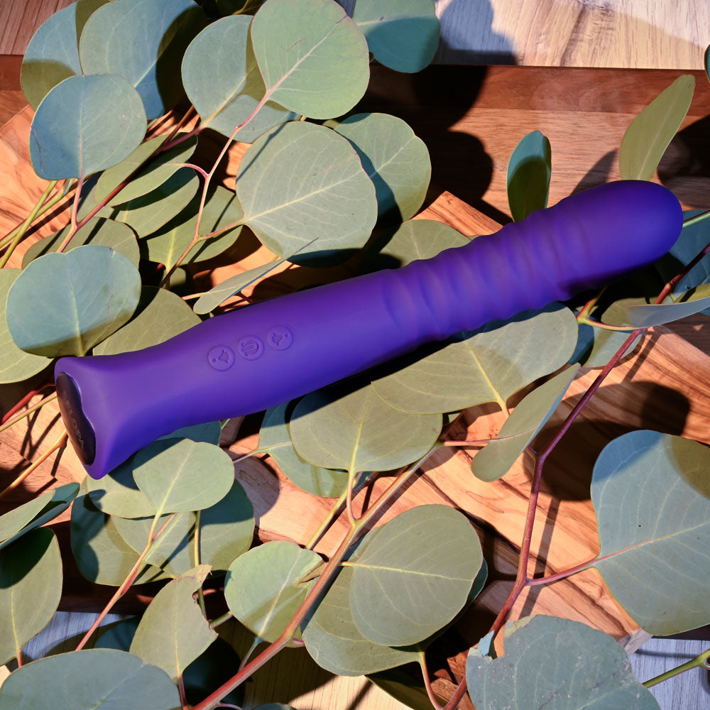 Selopa Trixxie Textured Vibrator - Purple