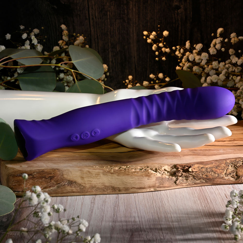 Selopa Trixxie Textured Vibrator - Purple