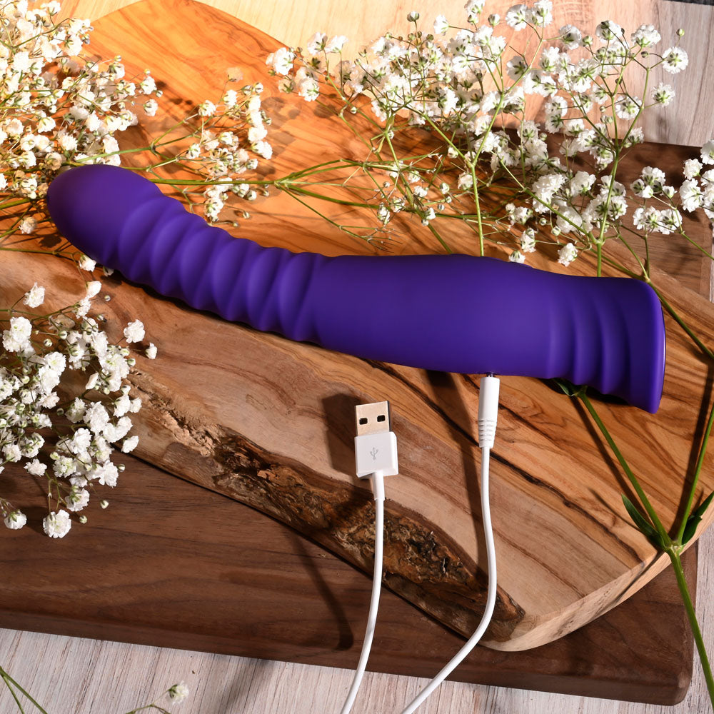 Selopa Trixxie Textured Vibrator - Purple