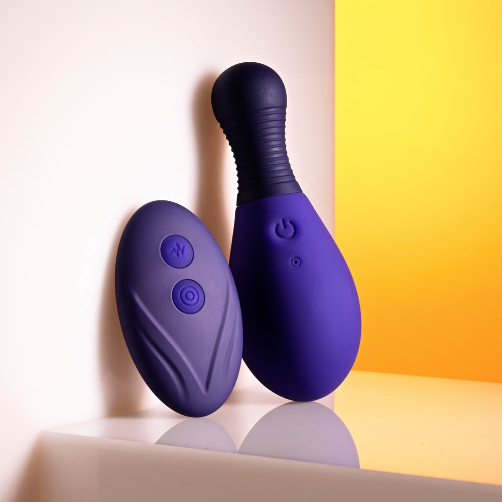 Selopa Egg Me On- Egg Vibrator with Remote - Purple