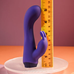 Selopa Plum Job Rabbit Vibrator - Purple