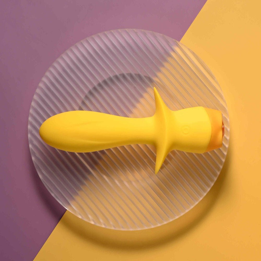 Selopa Mellow Yellow - Vibrating Anal Plug - Yellow