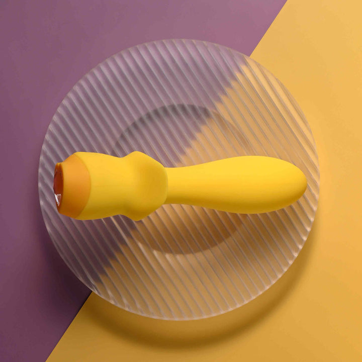 Selopa Mellow Yellow - Vibrating Anal Plug - Yellow