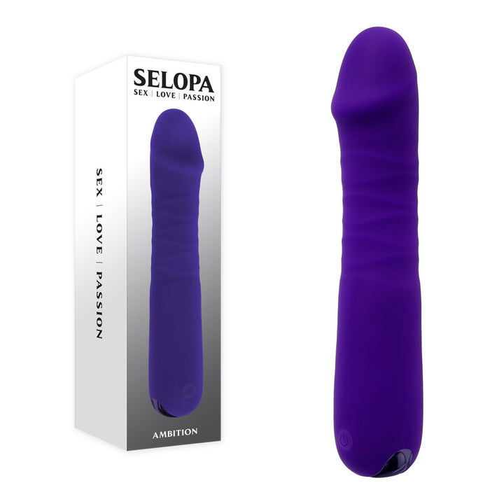 Selopa Ambition Thrusting Vibrator - Purple