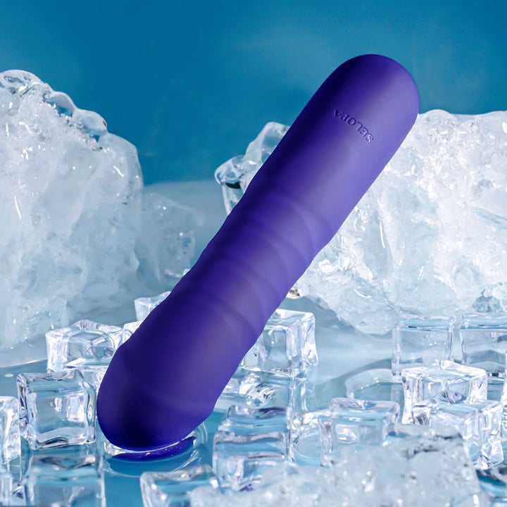 Selopa Ambition Thrusting Vibrator - Purple