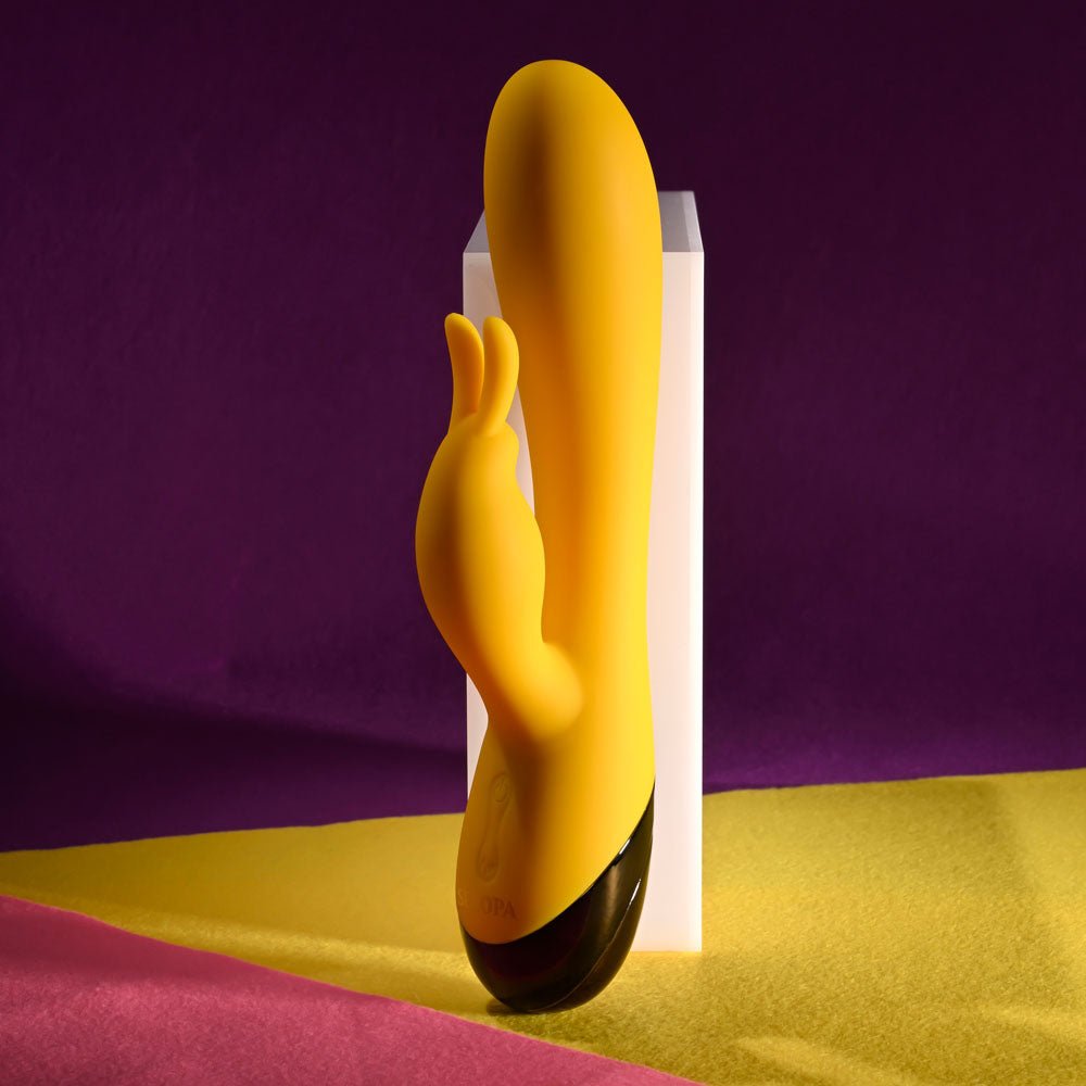Selopa Buzz Bunny Rabbit Vibrator - Yellow