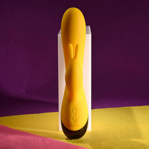Selopa Buzz Bunny Rabbit Vibrator - Yellow