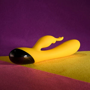 Selopa Buzz Bunny Rabbit Vibrator - Yellow