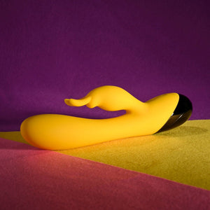 Selopa Buzz Bunny Rabbit Vibrator - Yellow