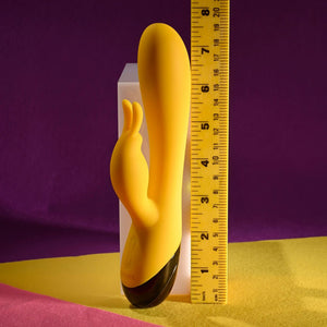 Selopa Buzz Bunny Rabbit Vibrator - Yellow