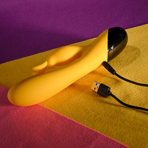 Selopa Buzz Bunny Rabbit Vibrator - Yellow