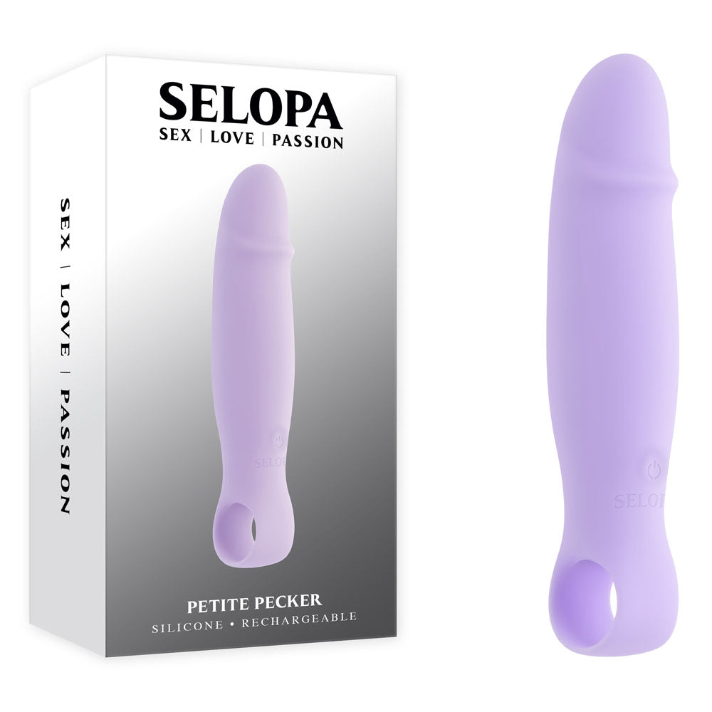 Selopa Petite Pecker Mini Vibrator - Purple
