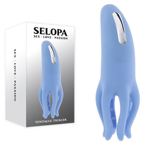 Selopa Tentacle Tickler Vibrating Stimulator - Blue