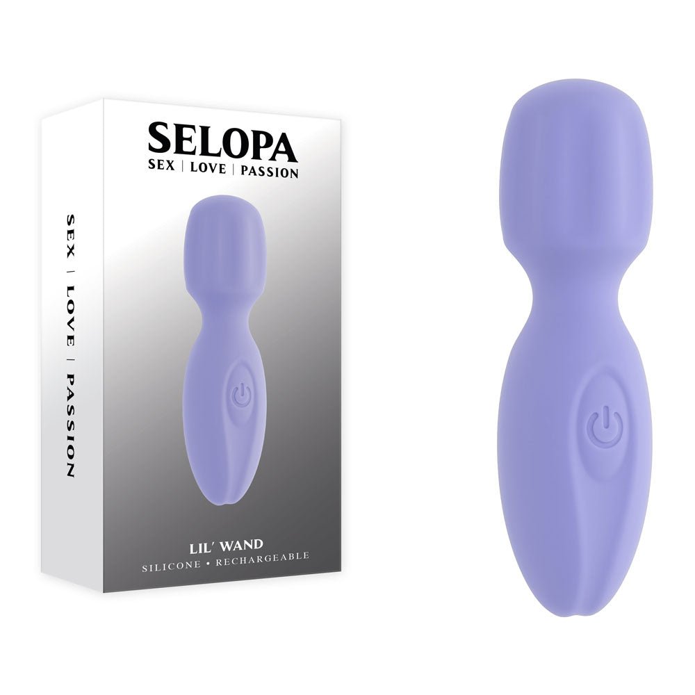 Selopa Lil' Wand Massage Wand - Purple