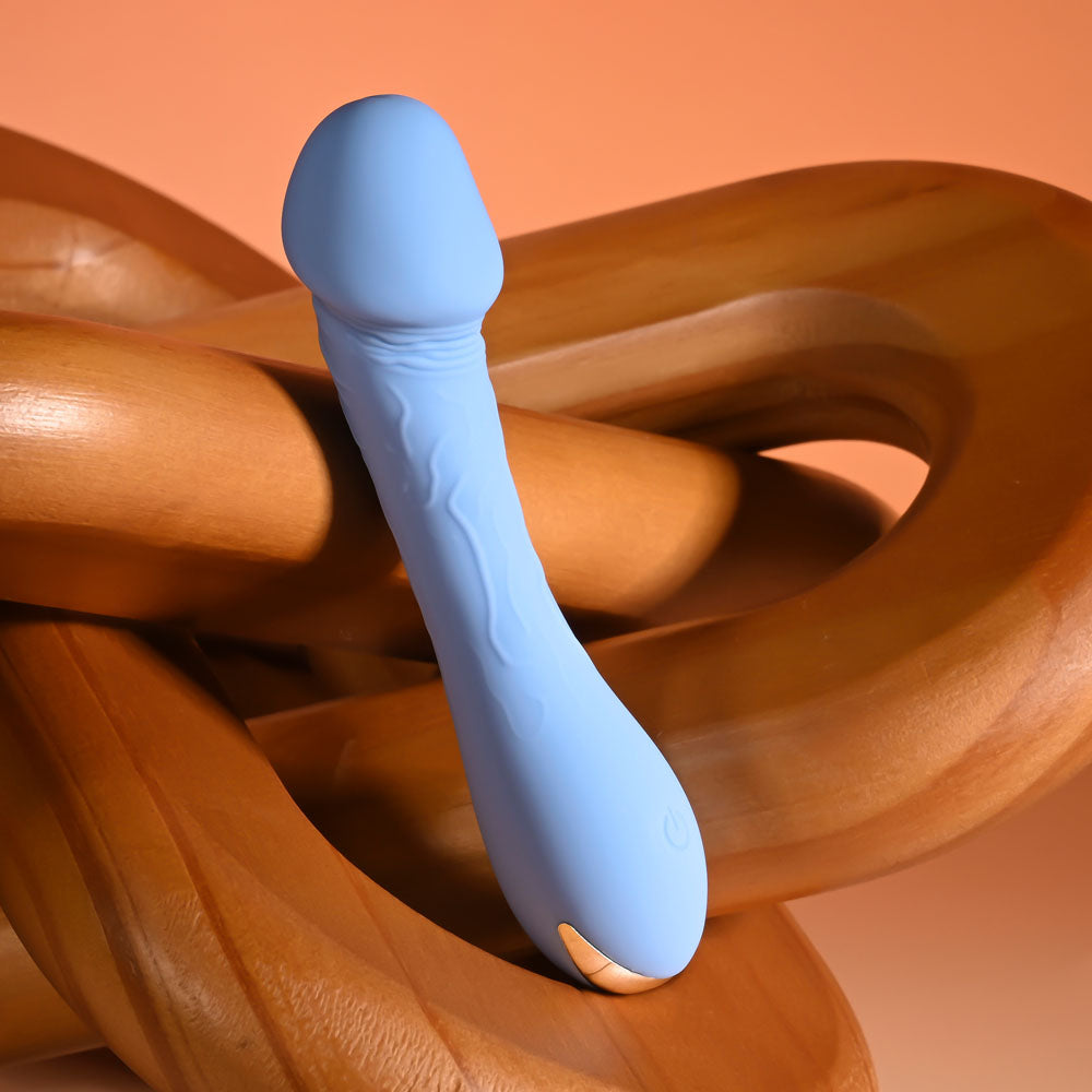 Selopa Dainty Dick Mini Vibrator - Baby Blue