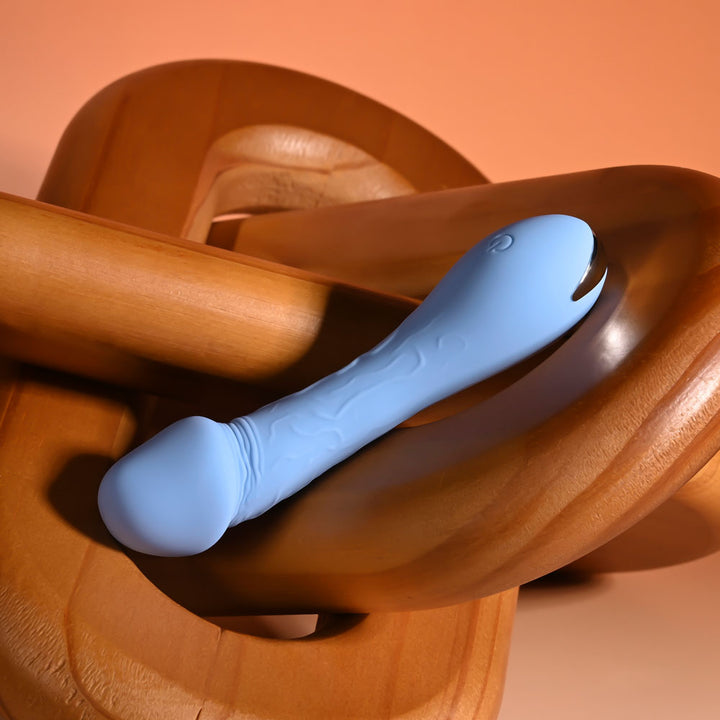 Selopa Dainty Dick Mini Vibrator - Baby Blue