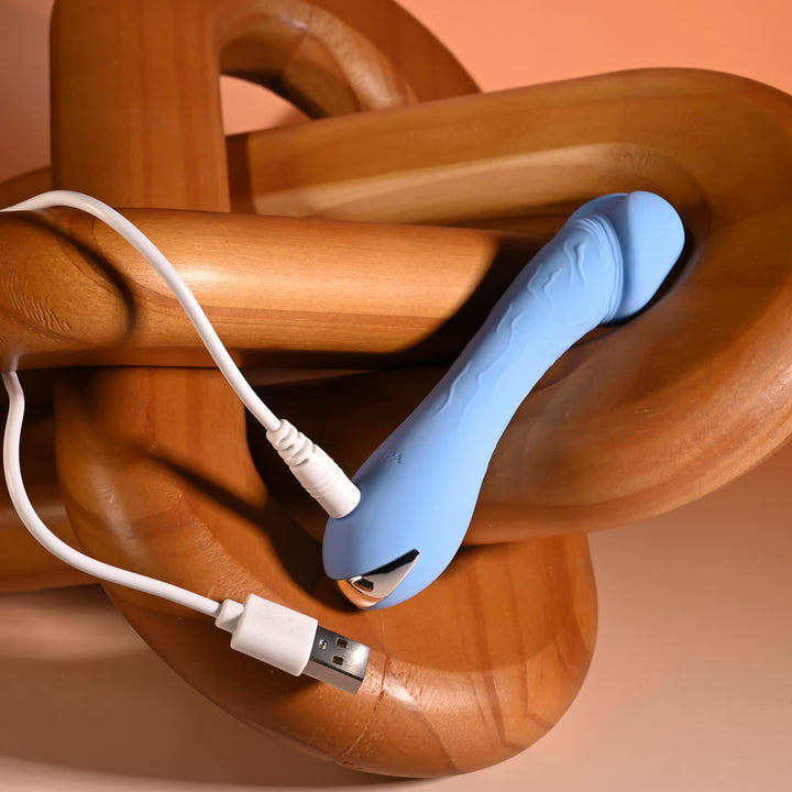 Selopa Dainty Dick Mini Vibrator - Baby Blue