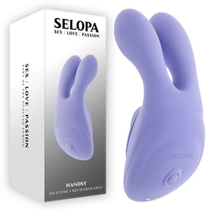 Selopa Handsy - Purple Rechargeable Layon Stimulator