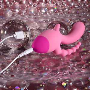 Selopa Game On - Pink Mini Triple Stimulator