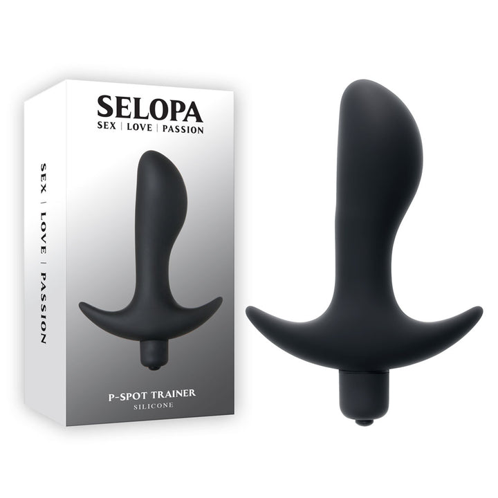 Selopa S-Pot Trainer - Vibrating Prostate Massager - Black