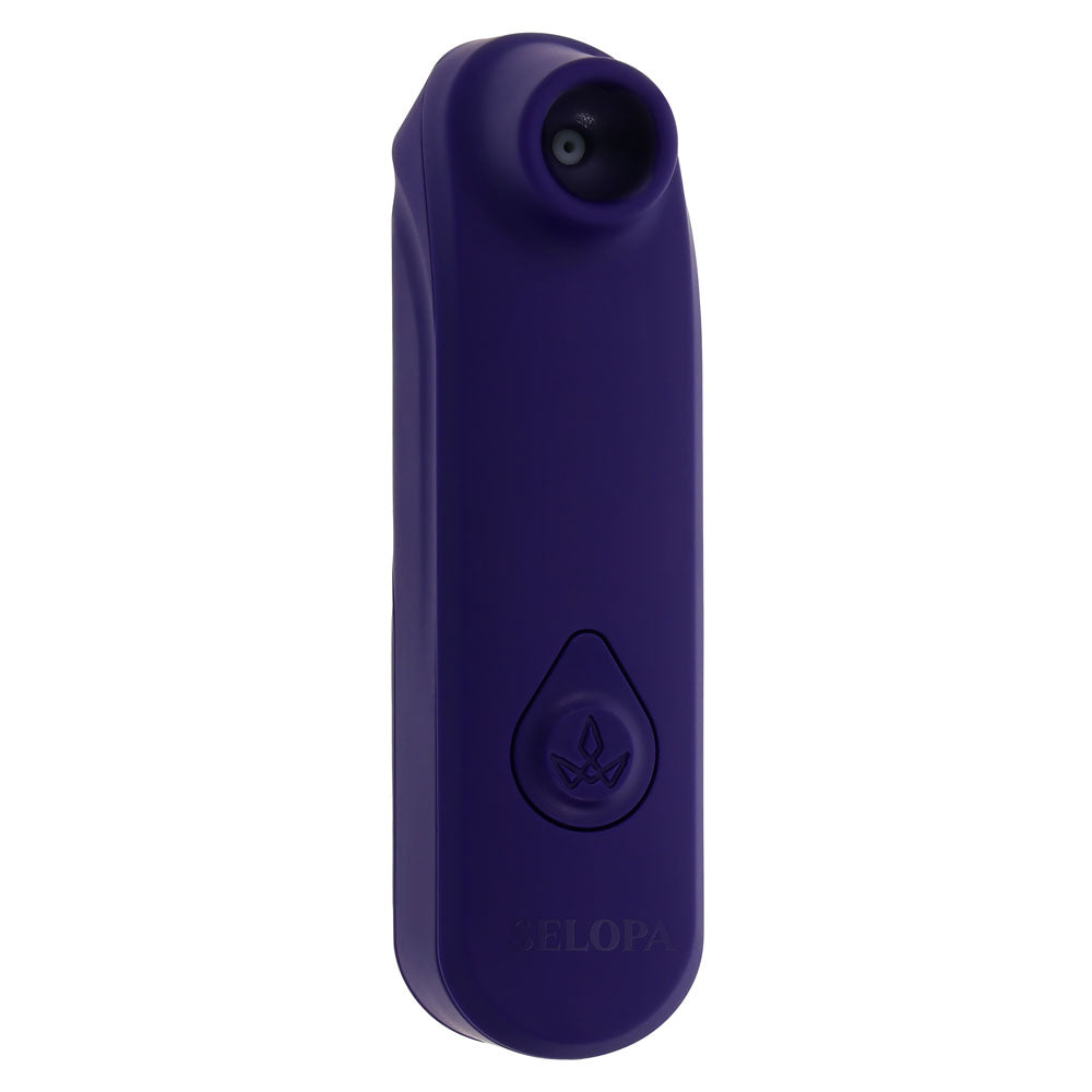 Selopa Sure Thing Vibrating & Sucking Stimulator - Black