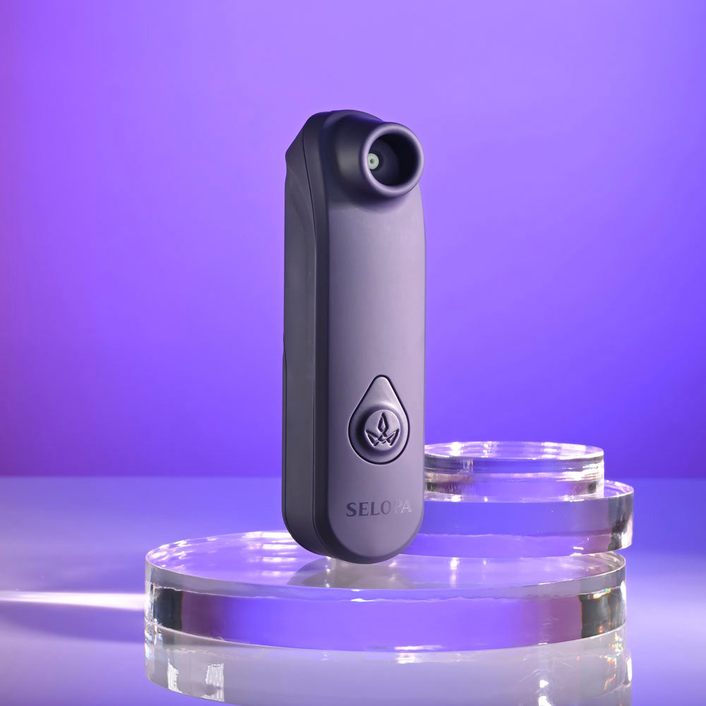 Selopa Sure Thing Vibrating & Sucking Stimulator - Black