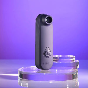 Selopa Sure Thing Vibrating & Sucking Stimulator - Black