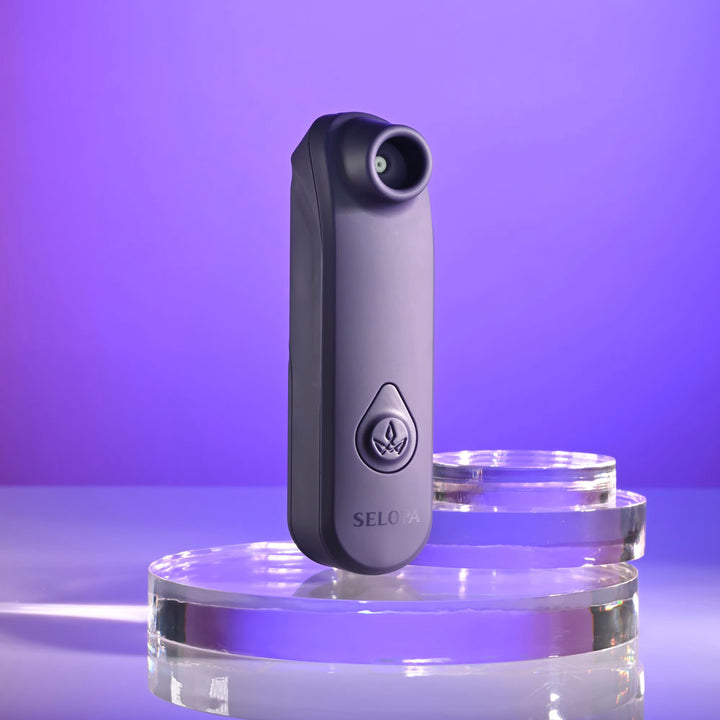 Selopa Sure Thing Vibrating & Sucking Stimulator - Black