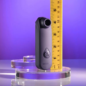 Selopa Sure Thing Vibrating & Sucking Stimulator - Black