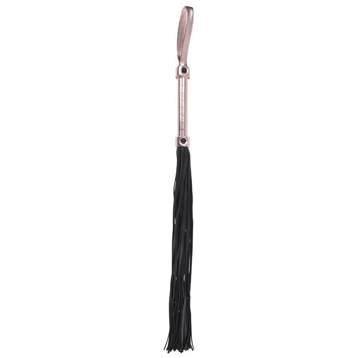 Sex & Mischief Brat Flogger - Rose/Gold Black