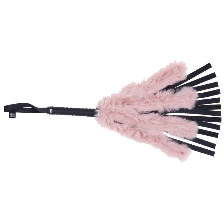 Sex & Mischief Brat Pink Faux Fur Flogger