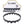 Sex & Mischief Heart Day Collar - Black