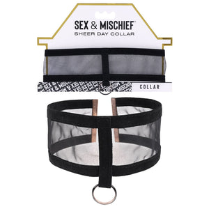 Sex & Mischief Day Collar - Black