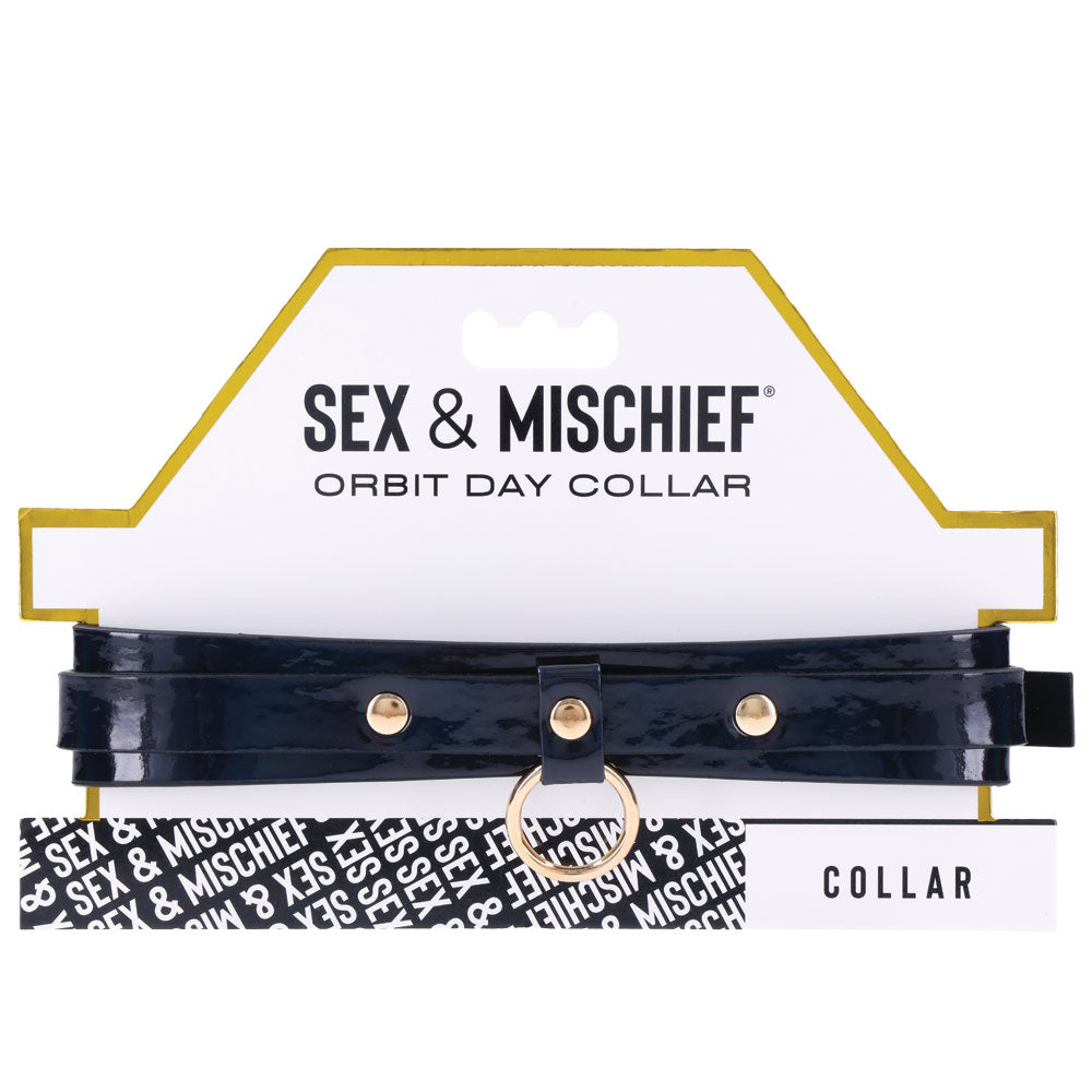 Sex & Mischief Orbit Day Collar - Black