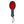 Sex & Mischief Amor Paddle - Red/Black