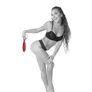 Sex & Mischief Amor Paddle - Red/Black