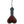 Sex & Mischief Enchanted Heart Paddle - Red/Black