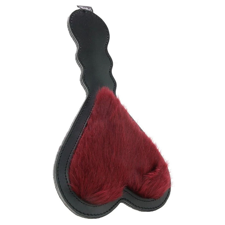 Sex & Mischief Enchanted Heart Paddle - Red/Black