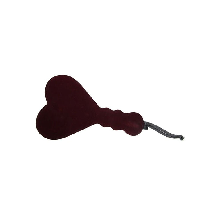 Sex & Mischief Enchanted Heart Paddle - Red/Black