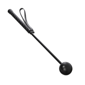 Sex & Mischief Shadow Ball Crop - Black