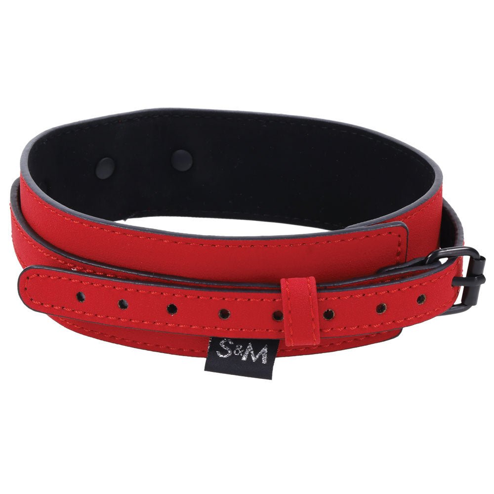 Sex & Mischief Amor Collar and Leash - Red