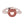 Sex & Mischief Peaches n CreaMe Silicone Lips Gag - Peach