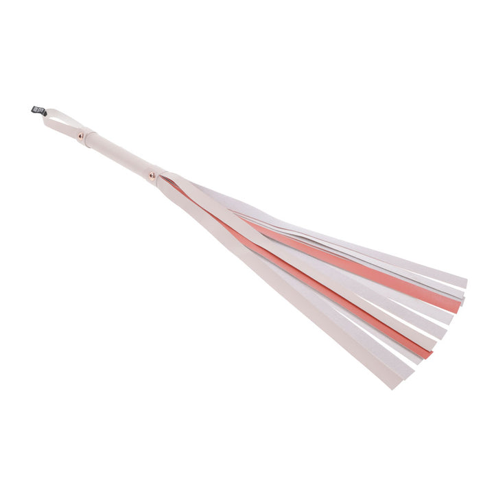 Sex & Mischief Peaches n CreaMe Stripe Flogger - Peach