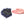 Sex & Mischief Cougar Spiked Sensory Glove - Navy Blue