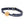 Sex & Mischief Cougar Ball Gag - Navy Blue/Gold