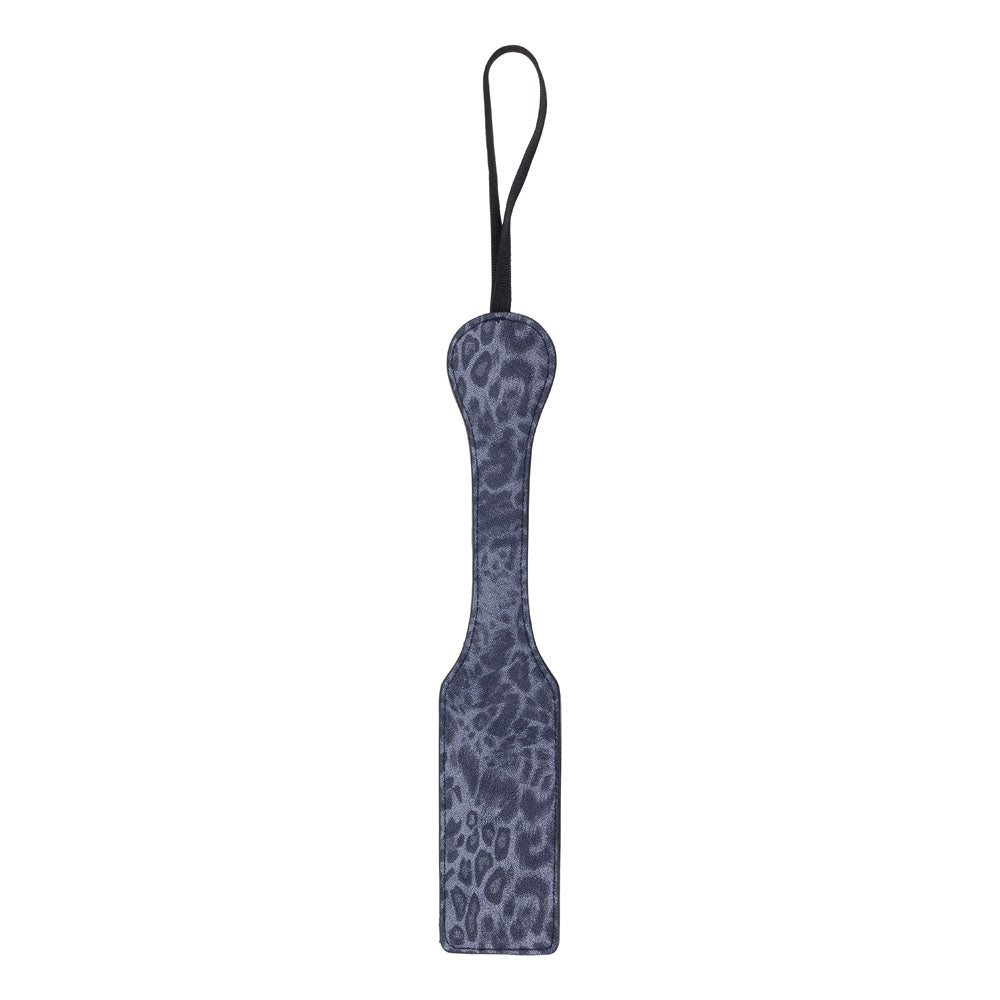 Sex & Mischief Cougar Studded Paddle - Navy Blue